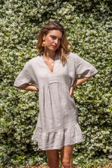 Linen dress KATHY Nina Kendosa