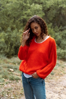 Mohair sweater - ALABAMA - Nina Kendosa