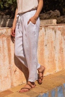 Linen Pants - DAVID - Nina Kendosa